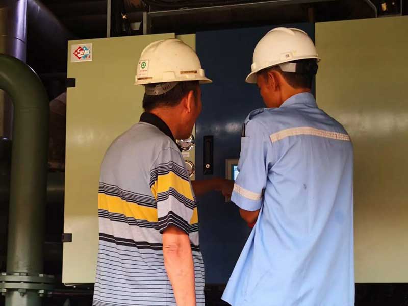 印尼电力企业冷水机组项目图片2